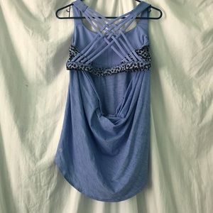 Attached Bra Tank Top